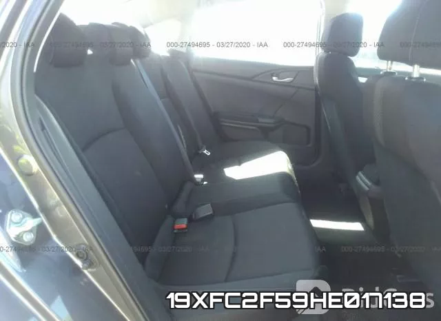 19XFC2F59HE017138 фото 9