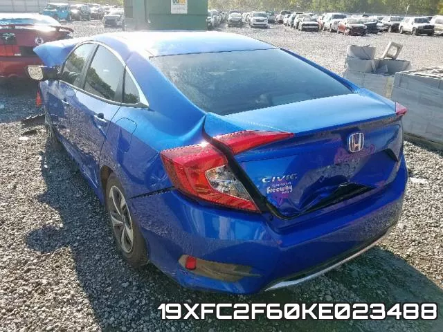 19XFC2F60KE023488 фото 4