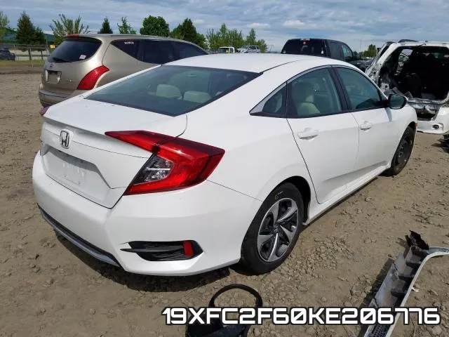 19XFC2F60KE206776 фото 5