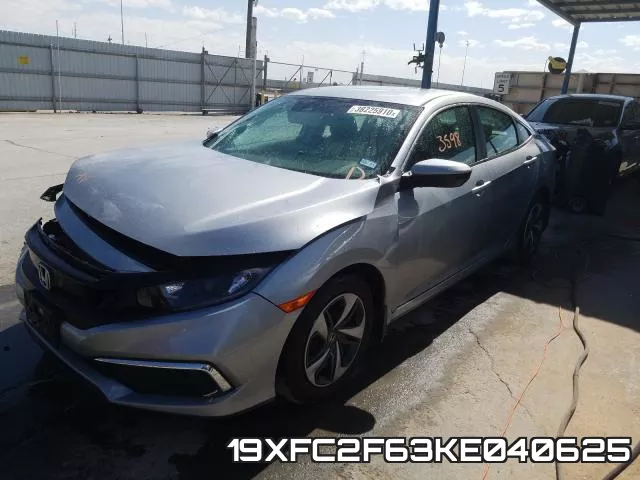 19XFC2F63KE040625 фото 3