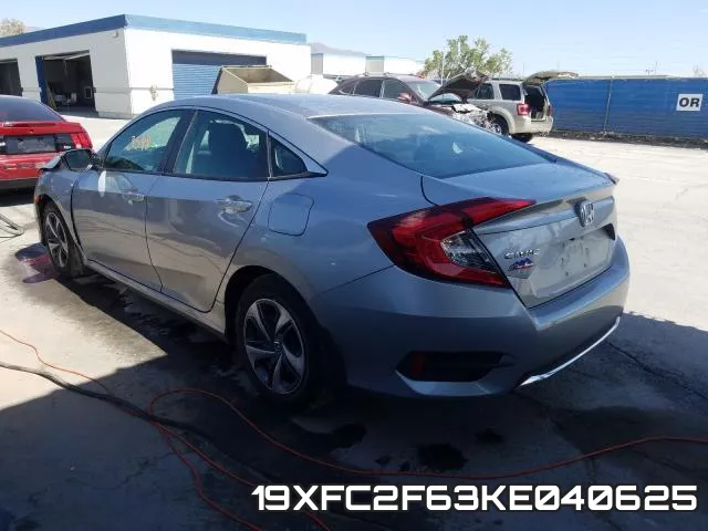 19XFC2F63KE040625 фото 4