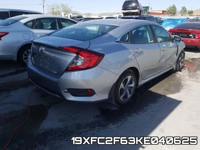 19XFC2F63KE040625 фото 5