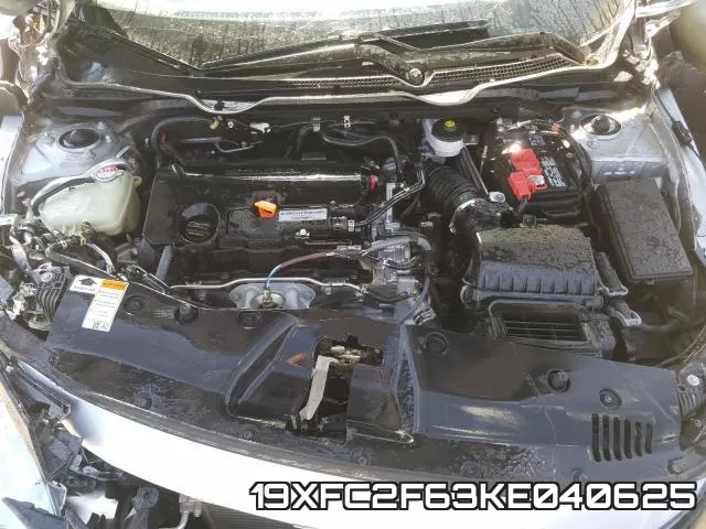 19XFC2F63KE040625 фото 8