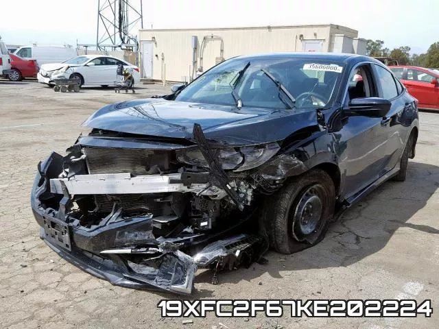 19XFC2F67KE202224 фото 3