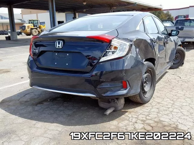 19XFC2F67KE202224 фото 5