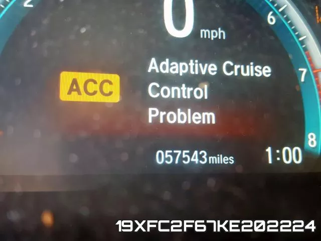 19XFC2F67KE202224 фото 9