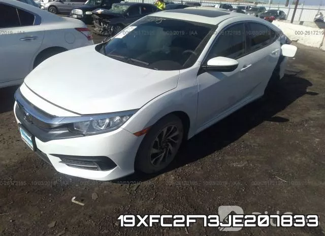 19XFC2F73JE207833 фото 3