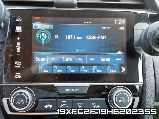 19XFC2F79HE202355 фото 10