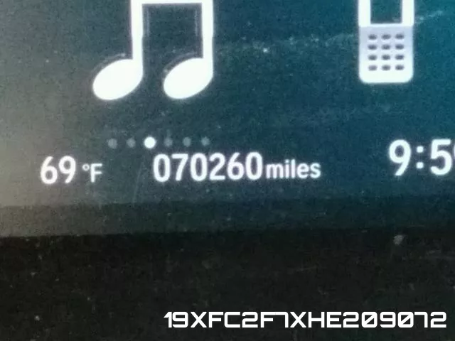 19XFC2F7XHE209072 фото 9