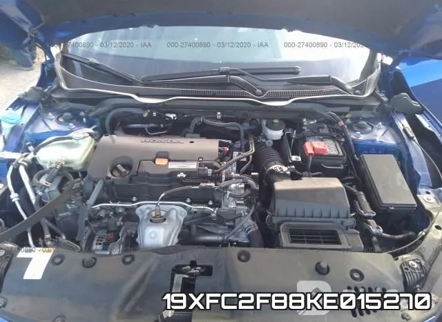 19XFC2F88KE015270 фото 2