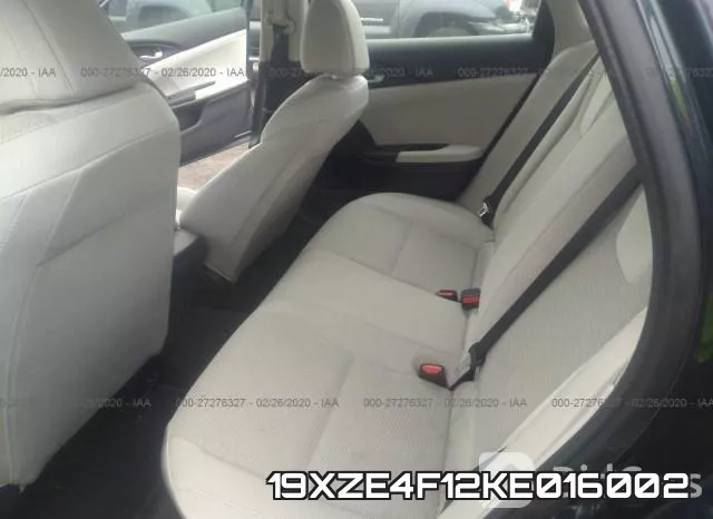 19XZE4F12KE016002 фото 9