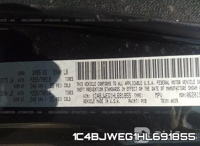 1C4BJWEG1HL691855 фото 10