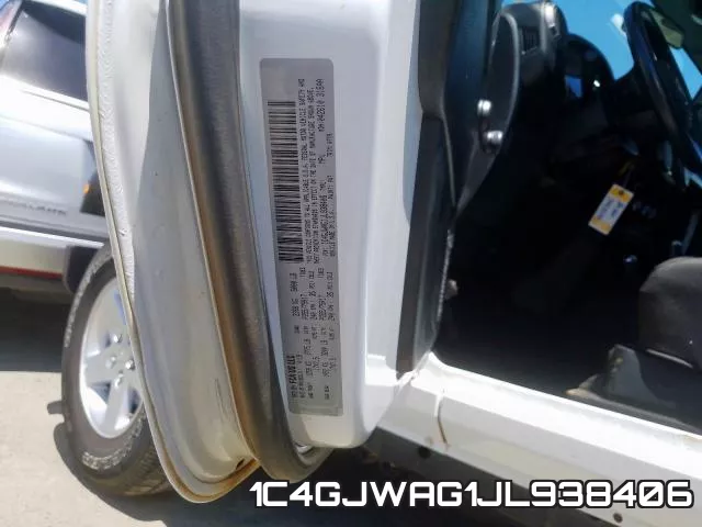 1C4GJWAG1JL938406 фото 2