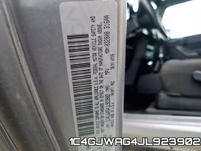 1C4GJWAG4JL923902 фото 2