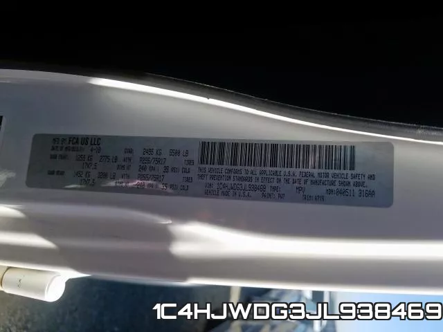 1C4HJWDG3JL938469 фото 2