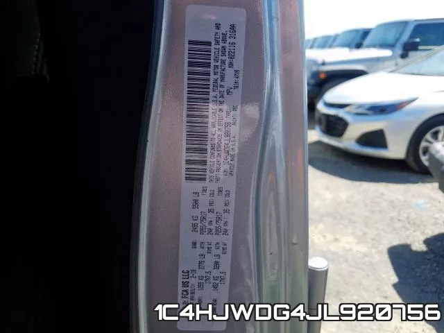 1C4HJWDG4JL920756 фото 2