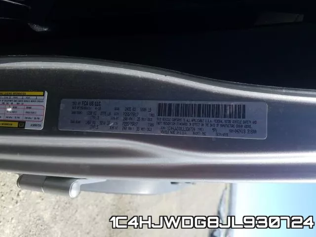 1C4HJWDG8JL930724 фото 2