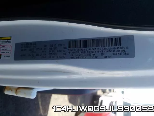 1C4HJWDG9JL930053 фото 2
