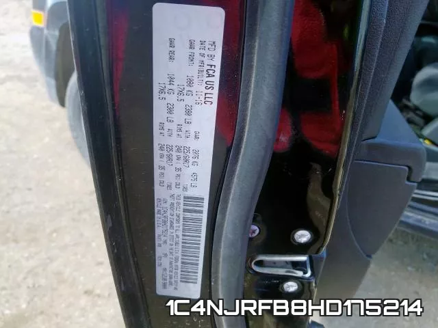 1C4NJRFB8HD175214 фото 2