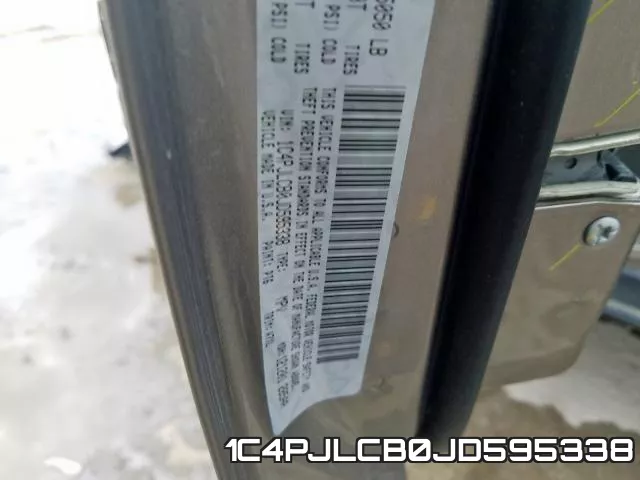 1C4PJLCB0JD595338 фото 2