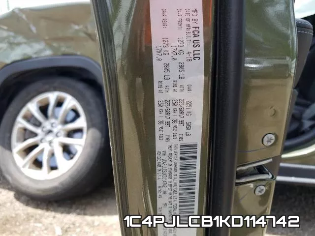 1C4PJLCB1KD114742 фото 2