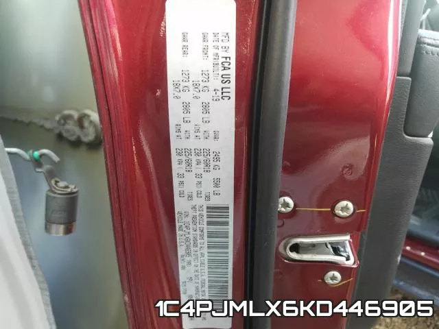 1C4PJMLX6KD446905 фото 2