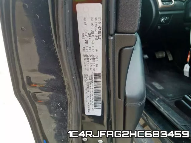 1C4RJFAG2HC683459 фото 2