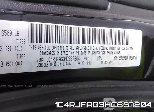1C4RJFAG3HC637204 фото 10
