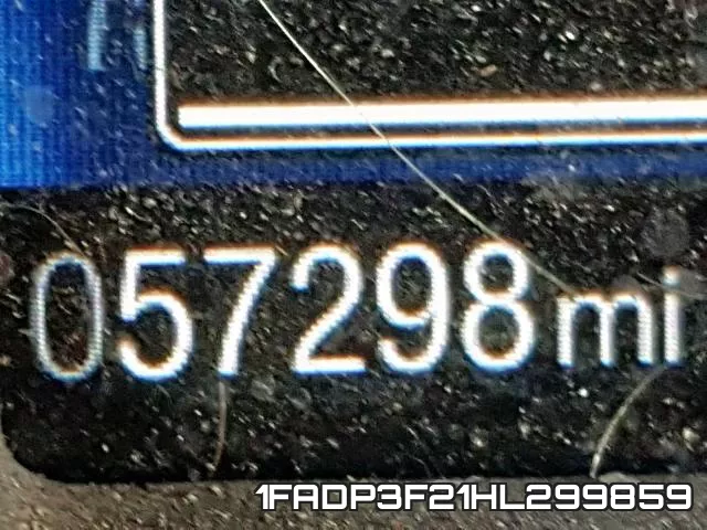 1FADP3F21HL299859 фото 9