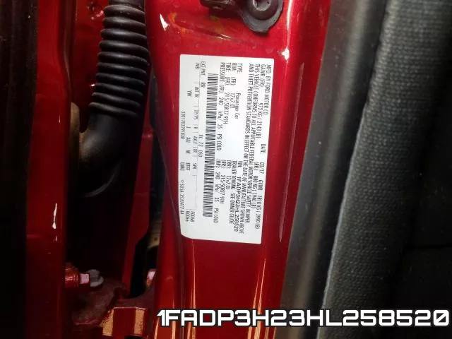 1FADP3H23HL258520 фото 2