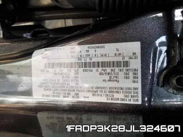 1FADP3K28JL324607 фото 2