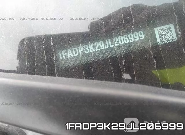 1FADP3K29JL206999 фото 10