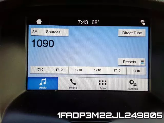 1FADP3M22JL249805 фото 10