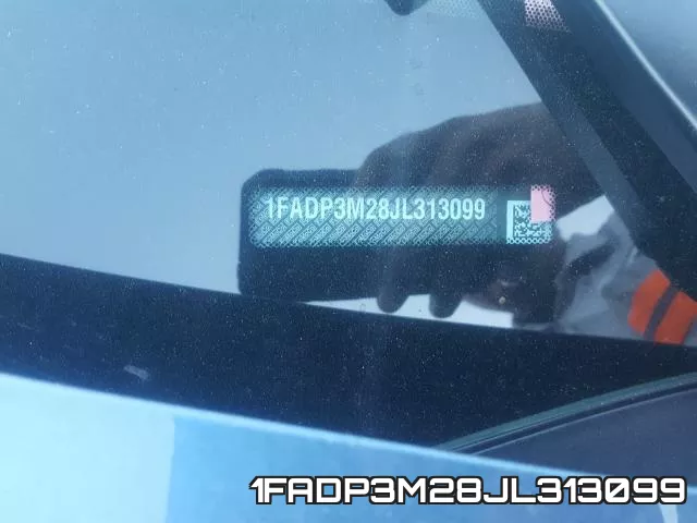 1FADP3M28JL313099 фото 2
