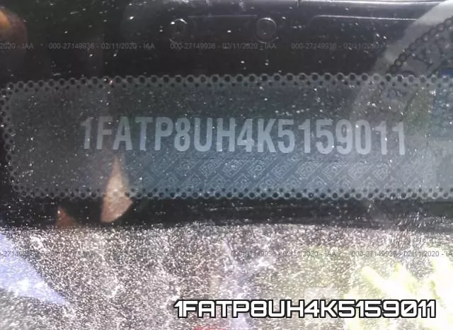 1FATP8UH4K5159011 фото 10