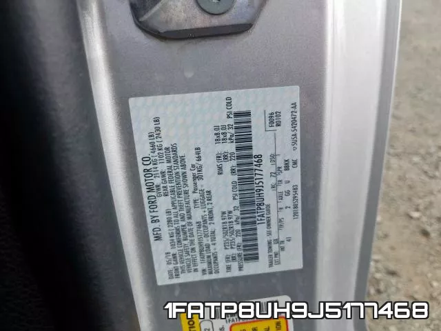 1FATP8UH9J5177468 фото 2
