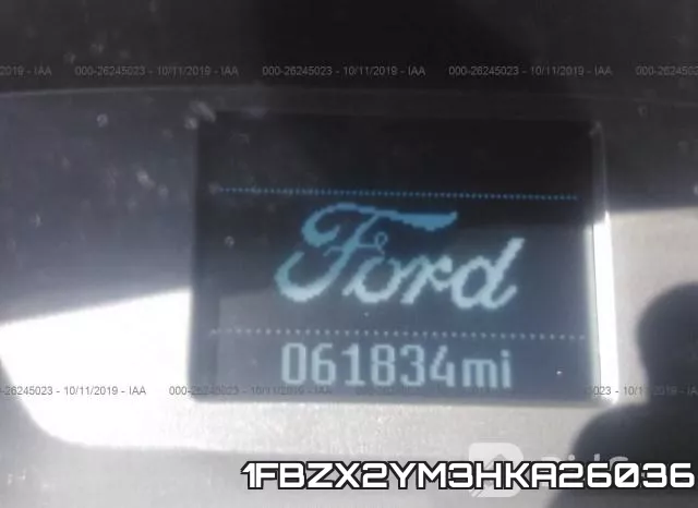 1FBZX2YM3HKA26036 фото 8
