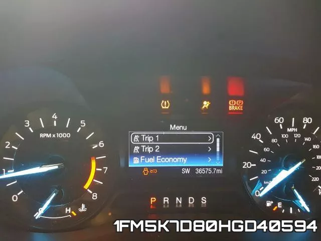 1FM5K7D80HGD40594 фото 9