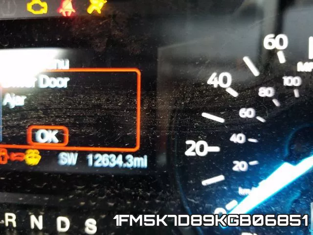 1FM5K7D89KGB06851 фото 9