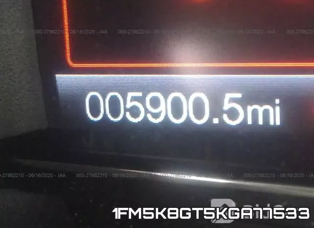1FM5K8GT5KGA77533 фото 8
