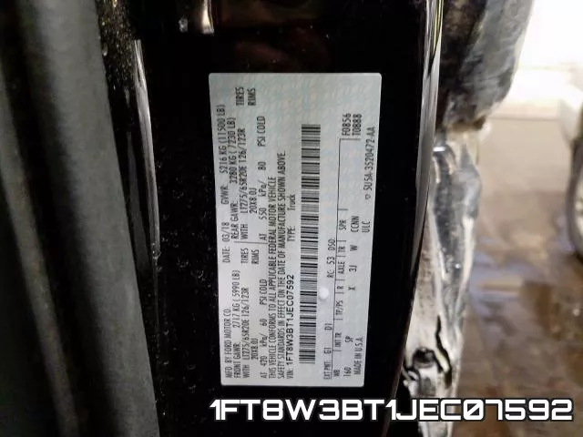 1FT8W3BT1JEC07592 фото 2