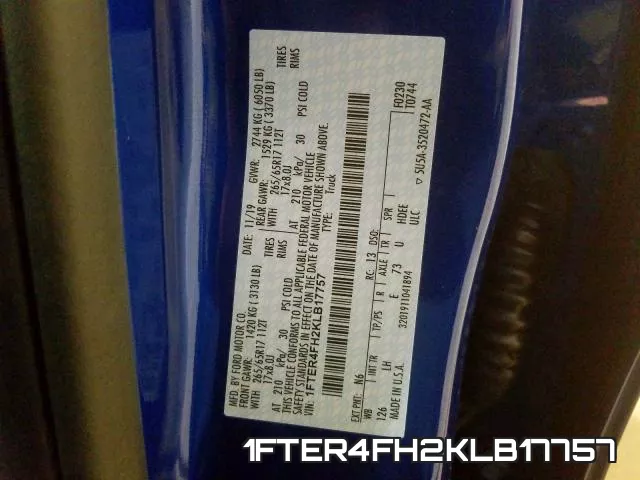 1FTER4FH2KLB17757 фото 2