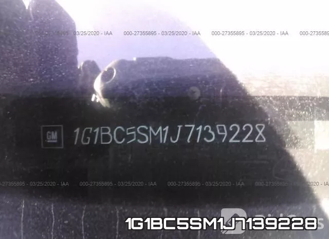 1G1BC5SM1J7139228 фото 10
