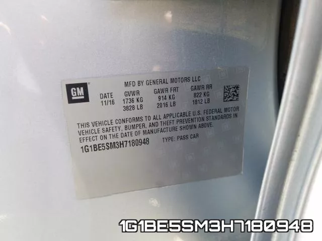 1G1BE5SM3H7180948 фото 2