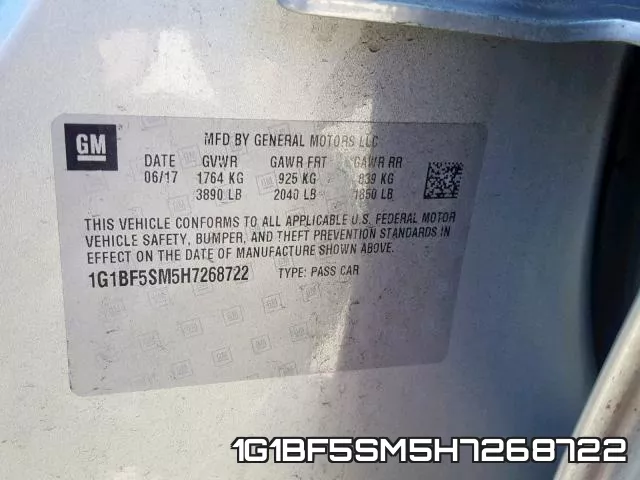 1G1BF5SM5H7268722 фото 2