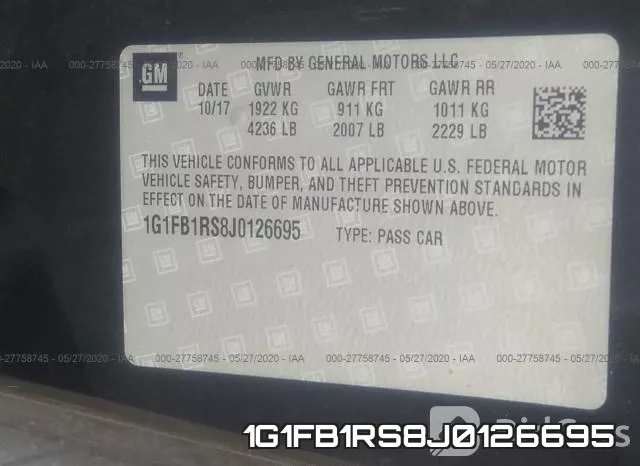 1G1FB1RS8J0126695 фото 10