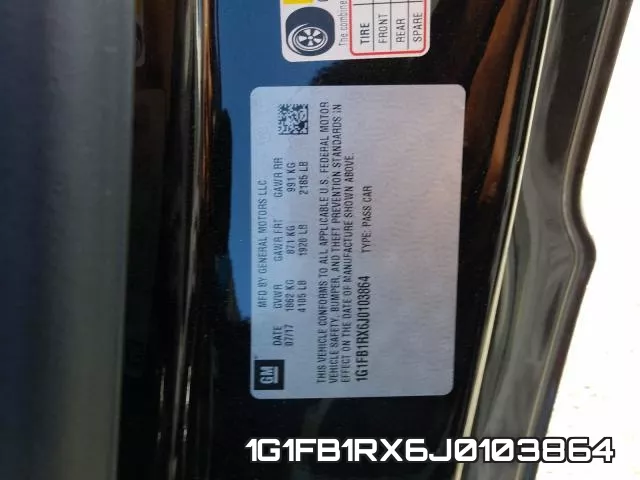1G1FB1RX6J0103864 фото 2