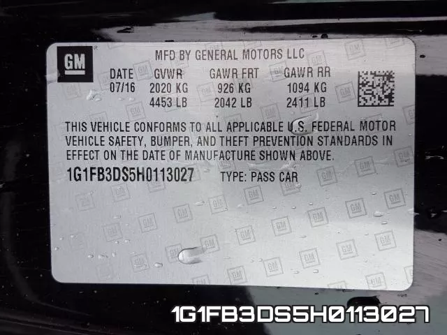 1G1FB3DS5H0113027 фото 2