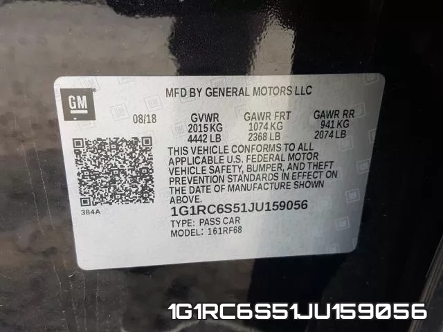 1G1RC6S51JU159056 фото 2