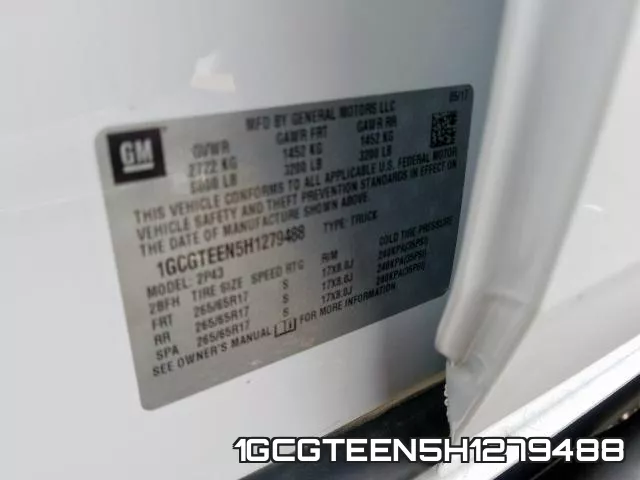 1GCGTEEN5H1279488 фото 2